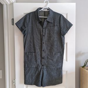 Red Sky Railroad Romper - Small